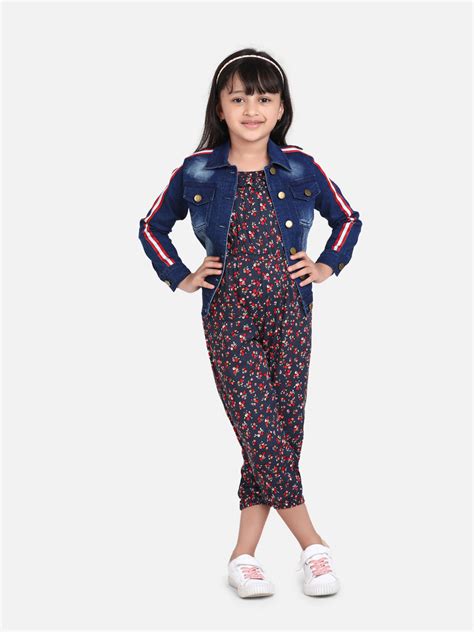 Girls Yellow Striped Jumpsuit – Stylestone