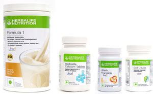 Herbalife Nutrition Formula 1 Banana Flavor With Cell U Loss & Calcium ...