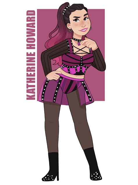 Katherine Howard (Six) by LittleEchoArtist on DeviantArt