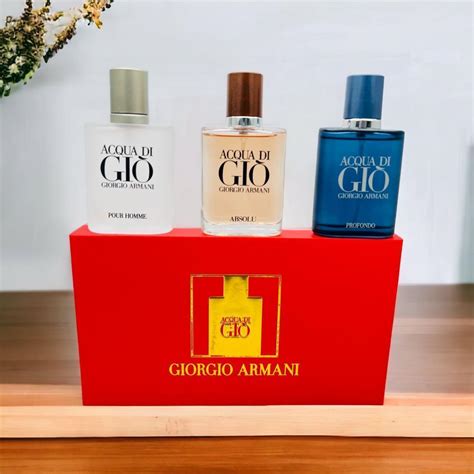 Giorgio Armani Acqua Di Gio Perfume Gift set combo (3 x 30ML) – FaNcY ...