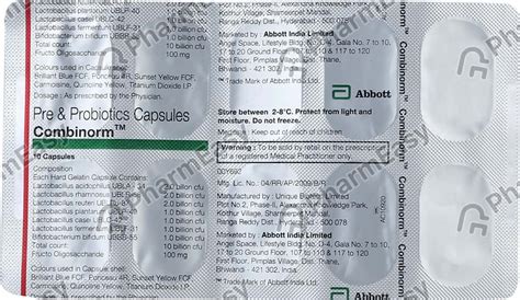 Buy Combinorm Strip Of 10 Capsules Online at Flat 15% OFF | PharmEasy