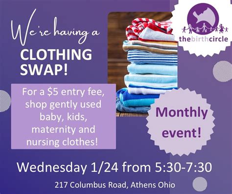 January Clothing Swap, The Birth Circle, Athens, January 24 2024 ...