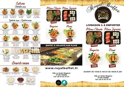 TOURS — Royal Buffet
