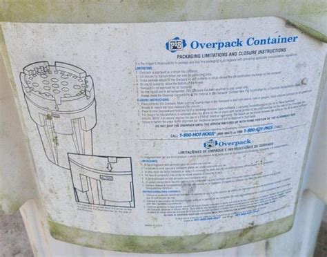 PIG 65 Gallon Spill Kit & Overpack Container w/Extra Container in ...