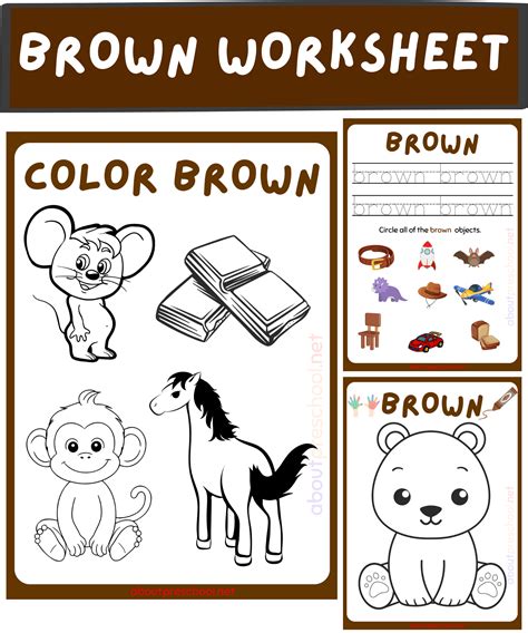 Brown Color Objects For Kindergarten at Phyllis Lange blog