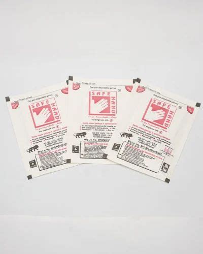 EVA Copolymer Gloves - Safe Hand EVA Gloves Sterile With Adhesive Grip ...