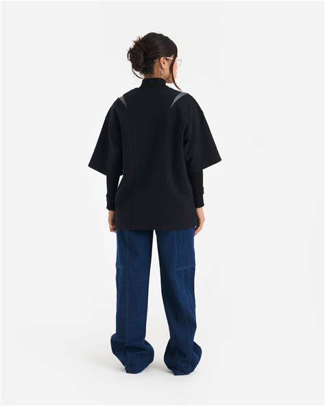 AERO TEE IN BLACK – SIX5SIX STREET