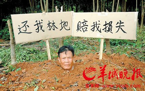 六旬老汉因林地纠纷将两年前活埋照再传上网-搜狐新闻