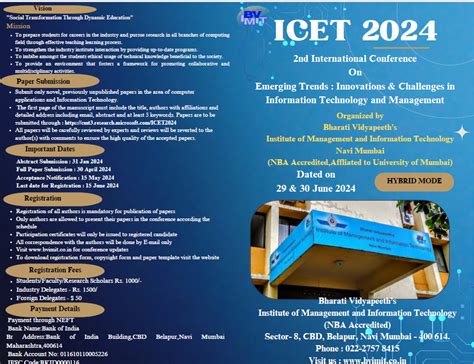 BVIMIT Top MCA College Mumbai NBA Accredited