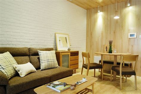 66平米新古典风格单身公寓客厅装修效果图2014图片_太平洋家居网图库