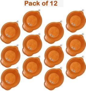 VEDRID Diwali Light Battery Operated Traditional Diya Smokeless Water ...