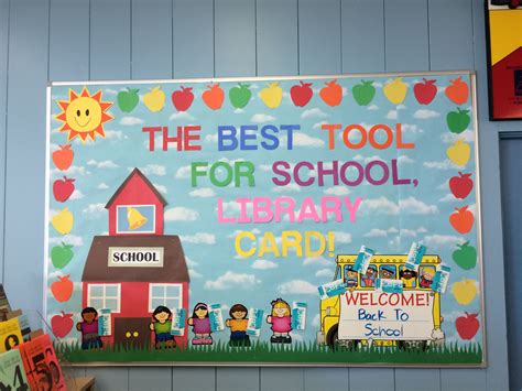 Bulletin Board Ideas For Elementary School Library at Barry Stoner blog