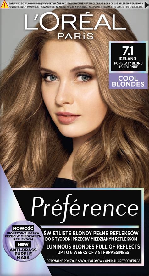 L'Oreal Paris Preference Cool Blondes - Hair Color | MAKEUP