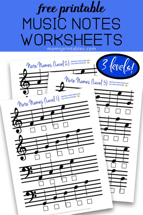 Image result for Music Notes Worksheets Printable