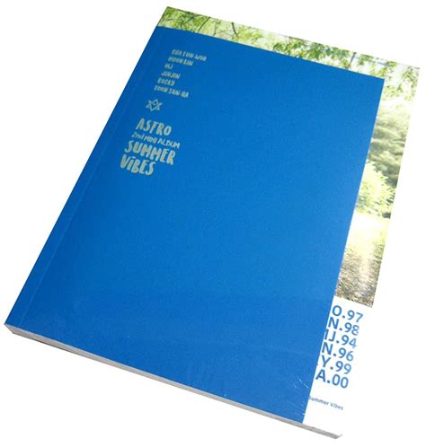 Buy ASTRO Summer Vibes Photobook+CD 2nd Mini Album Kpop Cha Eun Woo ...