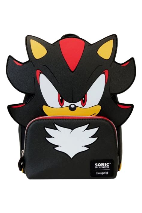 Loungefly's Shadow The Hedgehog Backpack And Wallet Available At GameStop