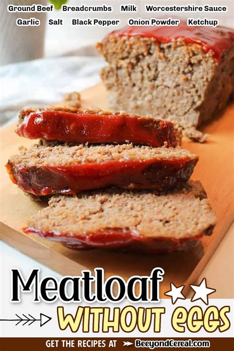 Meatloaf without eggs – Artofit