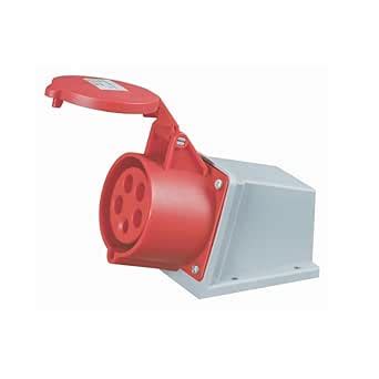MX IP44 63A 5-Pole Industrial Power Plug | 400 V 3-Phase Weather ...