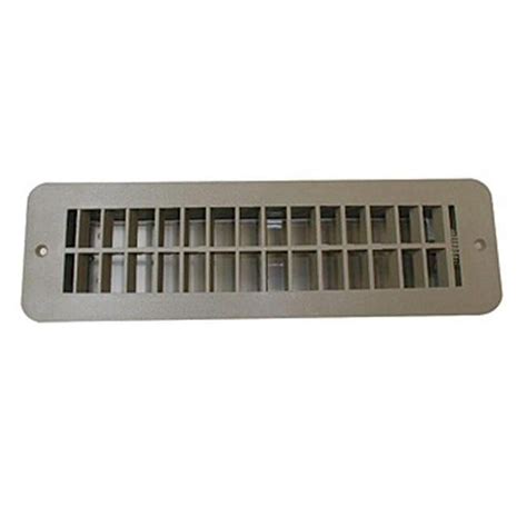 RV Designer H860 2 In. Tan Floor Register With Damper - Walmart.com
