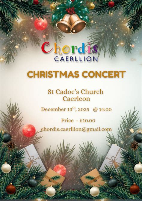Chordis Caerllion Christmas Concert, St Cadoc's Church, Caerleon ...