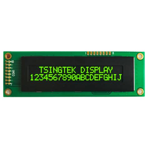 20x2 2002 Character OLED Display WHITE TEXT Color