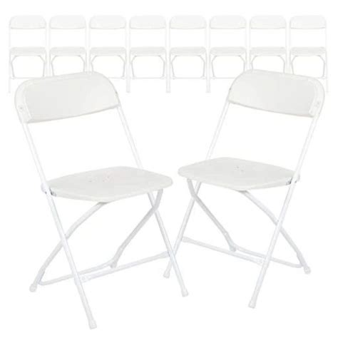 White Metal Folding Chair (Rental) - Kleins Rentals