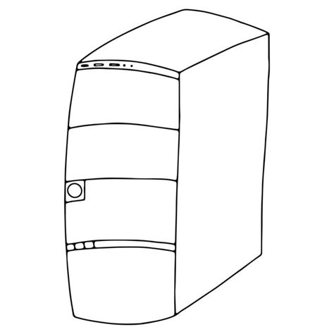 Computer System Unit Sketch 的图像结果
