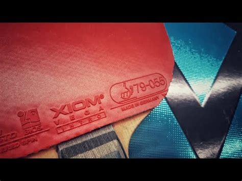 Xiom Vega Intro Table Tennis Rubber