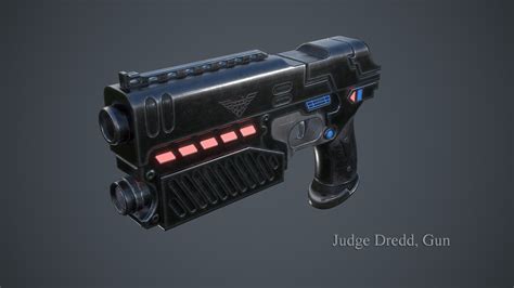 ArtStation - Judge Dredd Gun