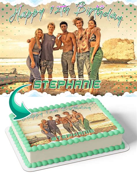 Cakecery Outer Banks Edible Cake Image Topper Personalized Birthday ...