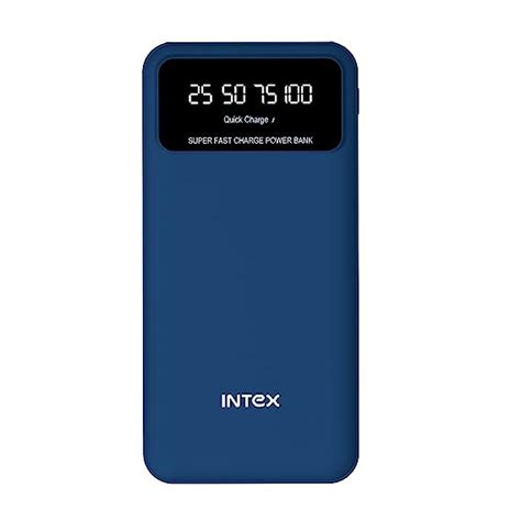 Intex Strong Rhino PD QC 10000 mAh Poly Power Bank, Dual (Input&Output ...