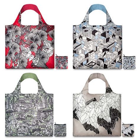 LOQI Pen Art Collection Pouch, Set of 4 Reusable Bags : Amazon.in