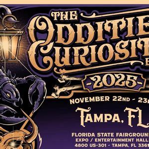 Tampa Oddities & Curiosities Expo 2025, Florida State Fairgrounds ...