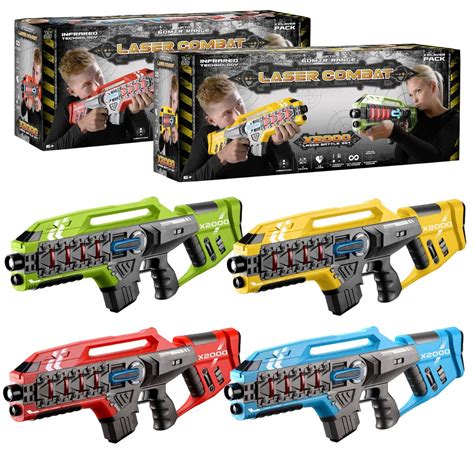Buy ToyStar Laser Tag Combat X-1000, Multiplayer Infrared Battle Game ...