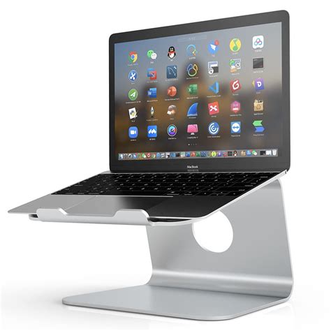 URBAN KINGS Sturdy Laptop Stand for Desk,Aluminium Adjustable Laptop ...