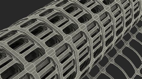 Mesh Fence Set 3D model | 3D Molier International