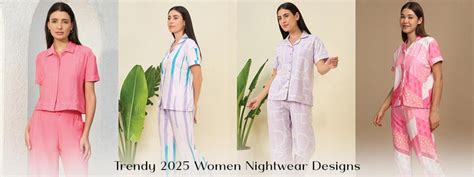 Trendy 2025 Women Nightwear Designs - Sweet Dreams