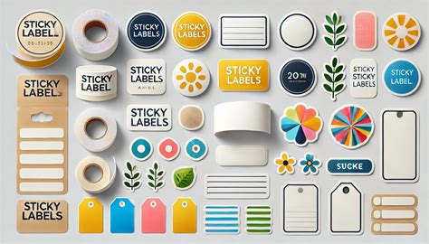 Image result for Sticky Paper Labels