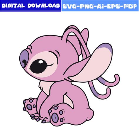 Angel Svg, Lilo And Stitch Svg, Funny Stitch Svg, Stitch Svg | Inspire ...