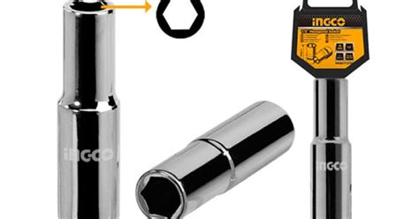 INGCO HHAST12143L 1/2" Deep Hexagonal Socket 14mm