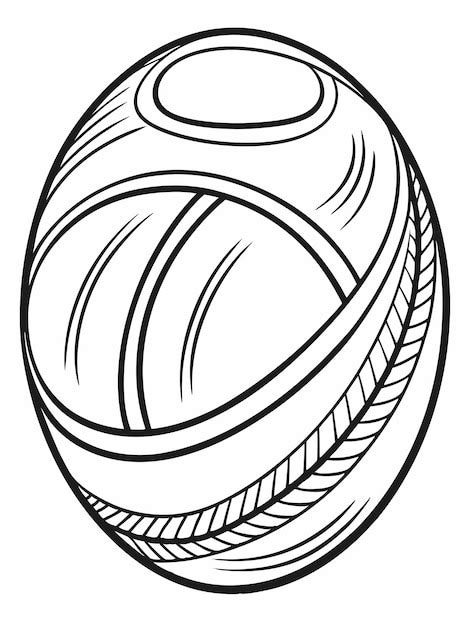 Hurling ball sliotarcoloring book pages for children and adults with ...