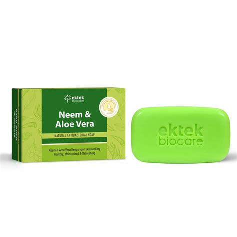 Neem and Aloe Vera Soap | Natural Antibacterial Soap | Skin Health & B ...