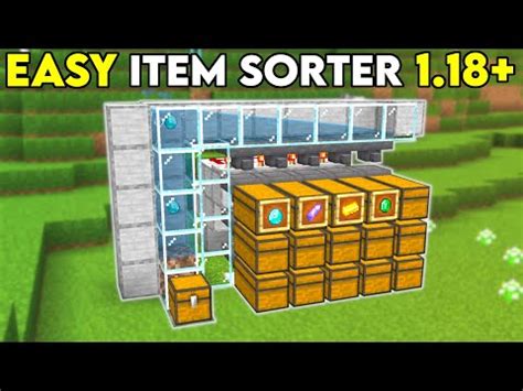 Image result for Minecraft 1.18 Easy Item Sorter Java