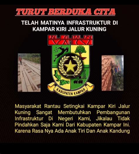 HUT Kampar Ke 75 Tahun, Telah Matinya Pembangunan Infrastruktur Jalan ...