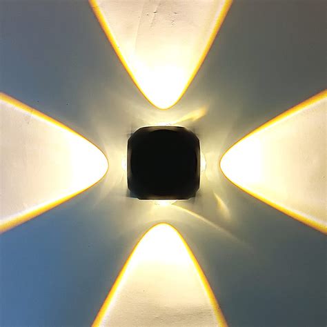 PIXORA 4 Way Oval Up Down LED Outdoor Waterproof IP65 Exterior Wall ...