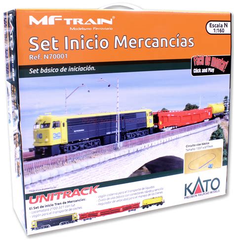 Mftrain - Set de inicio de mercancías con via Unitrack-Kato, Escala N ...