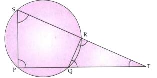In the given figure PQRS is a cyclic quadrilateral PQ and SR produced ...