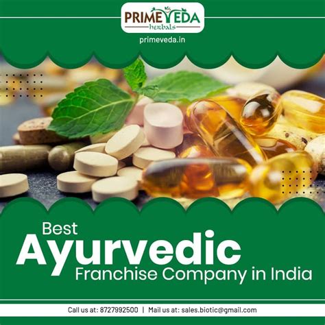 Top Ayurvedic PCD Franchise Companies in India - PrimeVeda