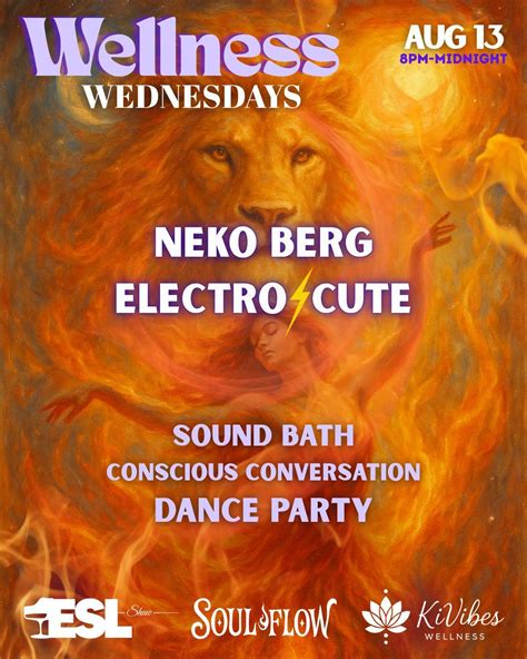 Wellness Wednesday at ESL, Eighteenth Street Lounge, Washington, 13 ...