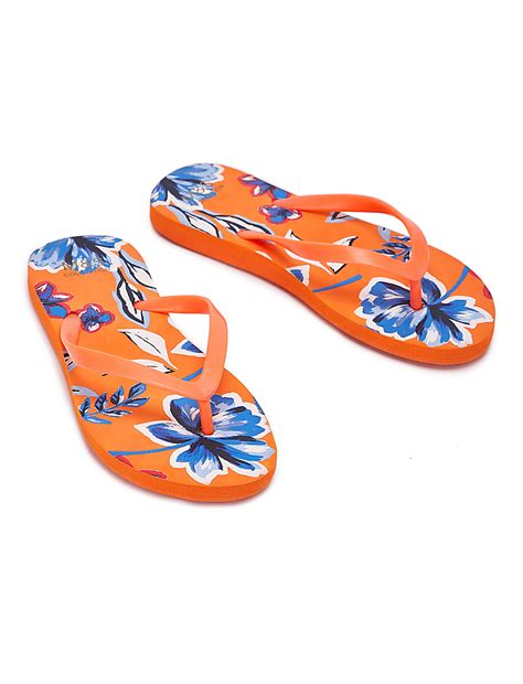 Buy Floral Print Standard Fit Flip Flop at Marks & Spencer